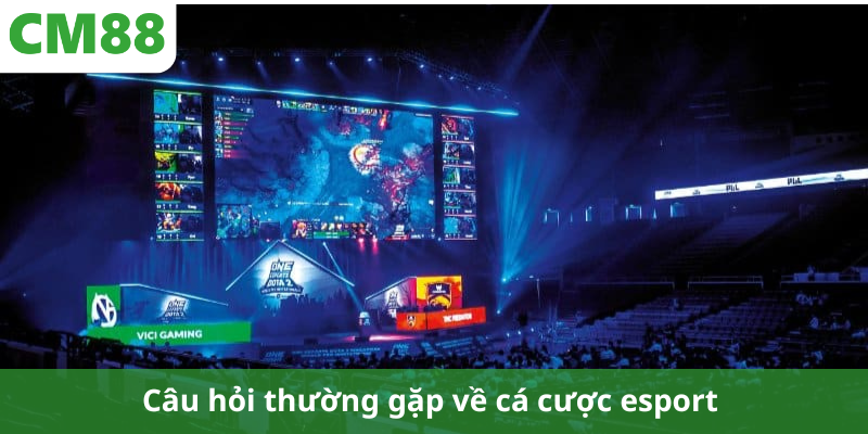 Câu hỏi thường gặp về cá cược esport mà anh em hay thắc mắc